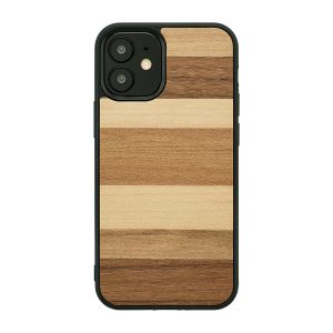【iPhone 12 mini / 11 Pro ケース】Man&Wood Sabbia 【天然木ケース】