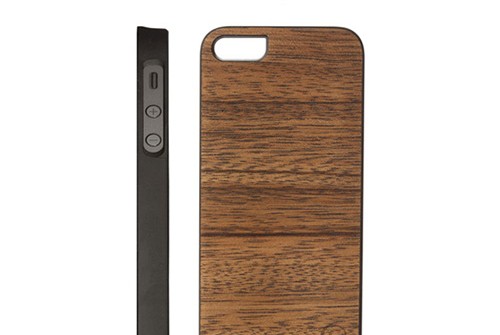 【iPhone SE/5/5s】 Man&Wood Real wood case Genuine Lamio (マンアンドウッド ラミオ) アイフォン 天然木