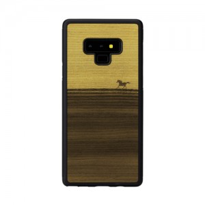 Galaxy Note9 ケース 天然木 ケース Man&Wood Mustang（マンアンドウッド ムスタング）