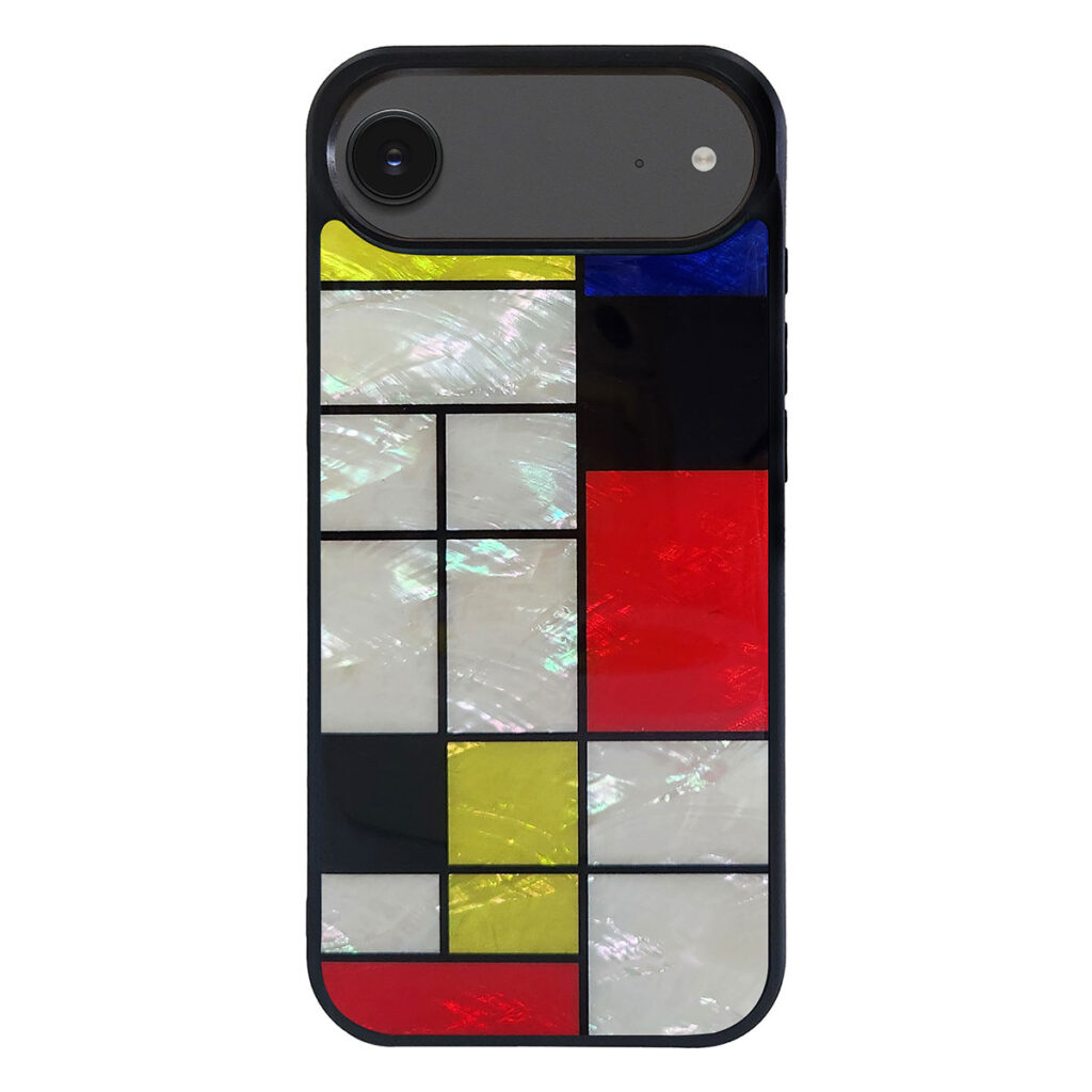 天然貝ケース Mondrian（モンドリアン）