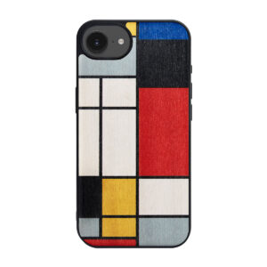 天然木ケース Mondrian Wood（モンドリアンウッド）【iPhone 16e】