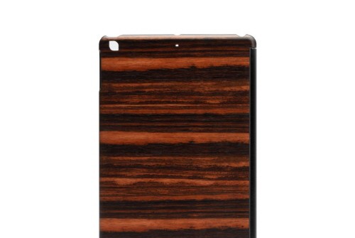 【iPad Air】 Real wood case Genuine Ebony（リアルウッドケース ジェニュイン エボニー)ブラックフレーム カバー付き I3007iPA
