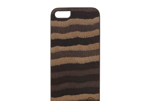 【iPhone SE/5/5s】 Man&Wood Real wood case Caleido Wild Horse（マンアンドウッド カレイドワイルドホース）アイフォン 天然木