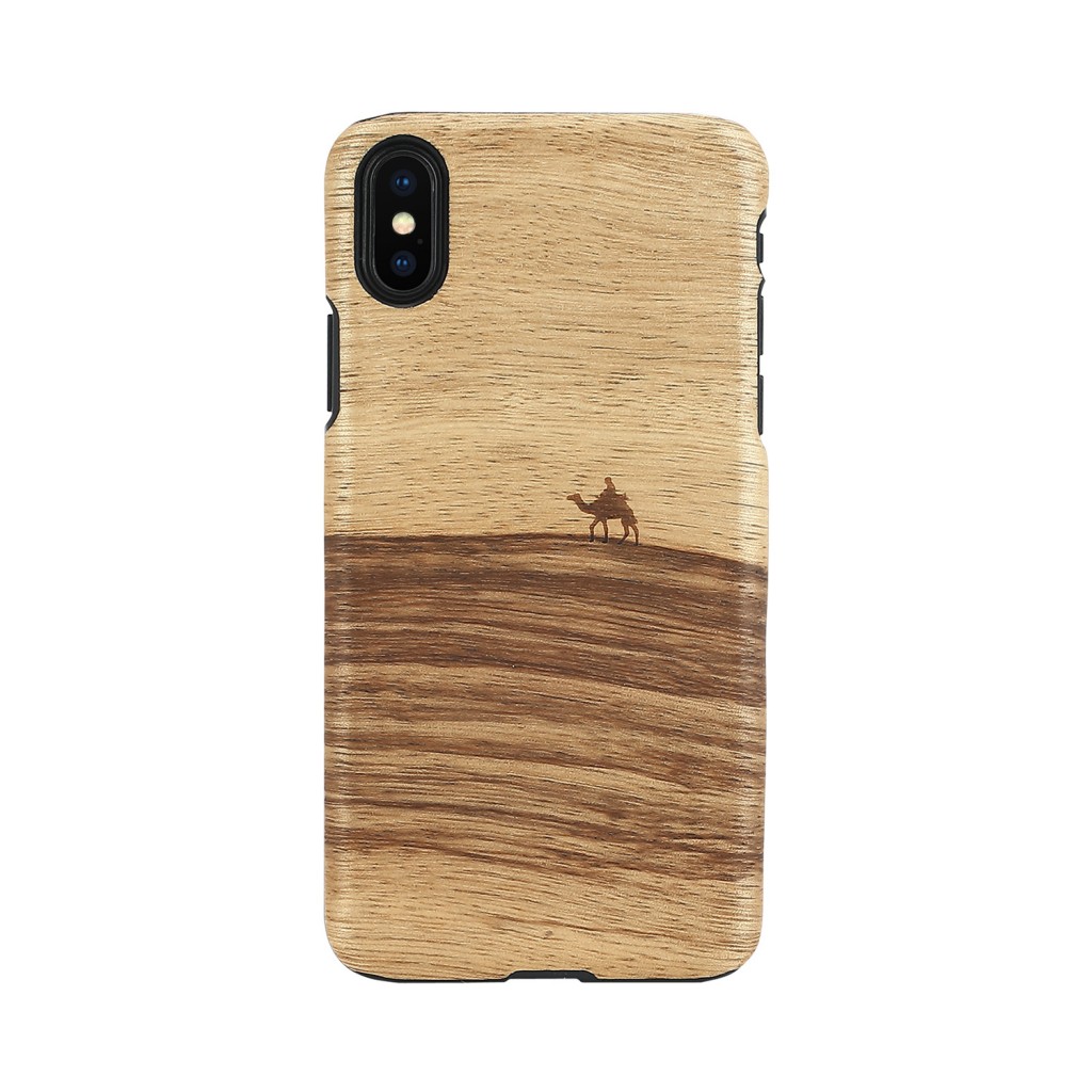 iPhone XR ケース 天然木 Man&Wood Terra（マンアンドウッド テラ）