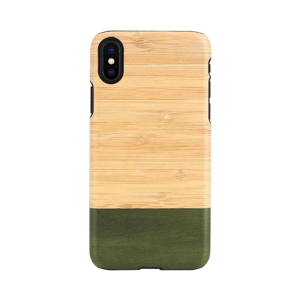 iPhone XR ケース 天然木 Man&Wood Bamboo Forest（マンアンドウッド バンブーフォレスト）