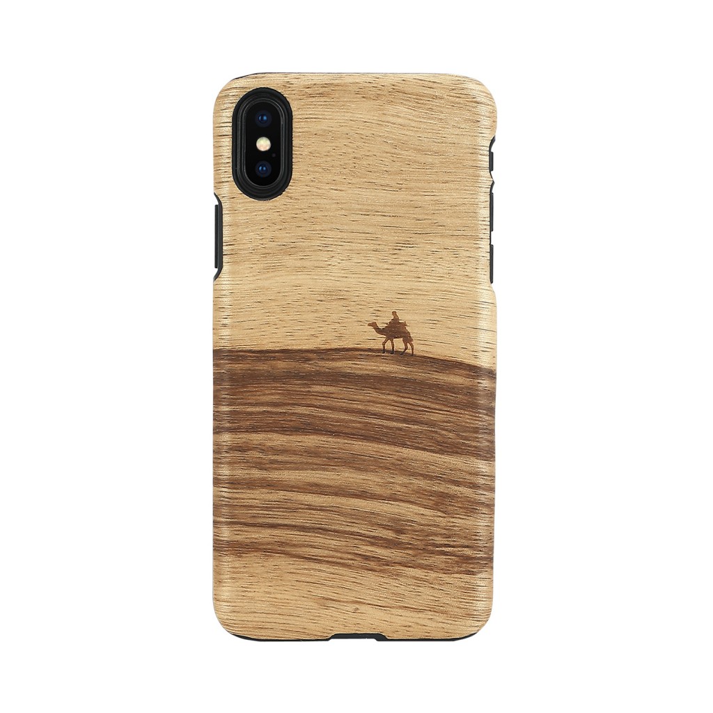 Man&Wood iPhone XS Max ケース 天然木 Terra