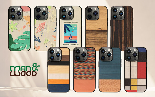 【プレスリリース】Man＆Wood、新デザインを追加したiPhone14向け「天然木ケース」発売